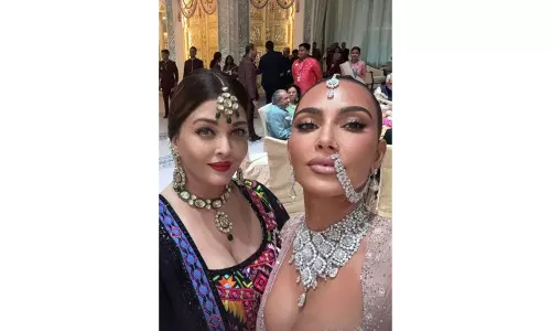 Kardashian sisters leave for US, Kim shares selfie with queen Aishwarya Rai Bachchan