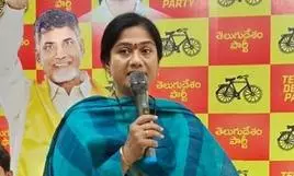 Palasa MLA Gauthu Sirisha Lodges Complaint Against Ex-minister Palasa MLA Gauthu Sirisha Lodges Complaint Against Ex-minister