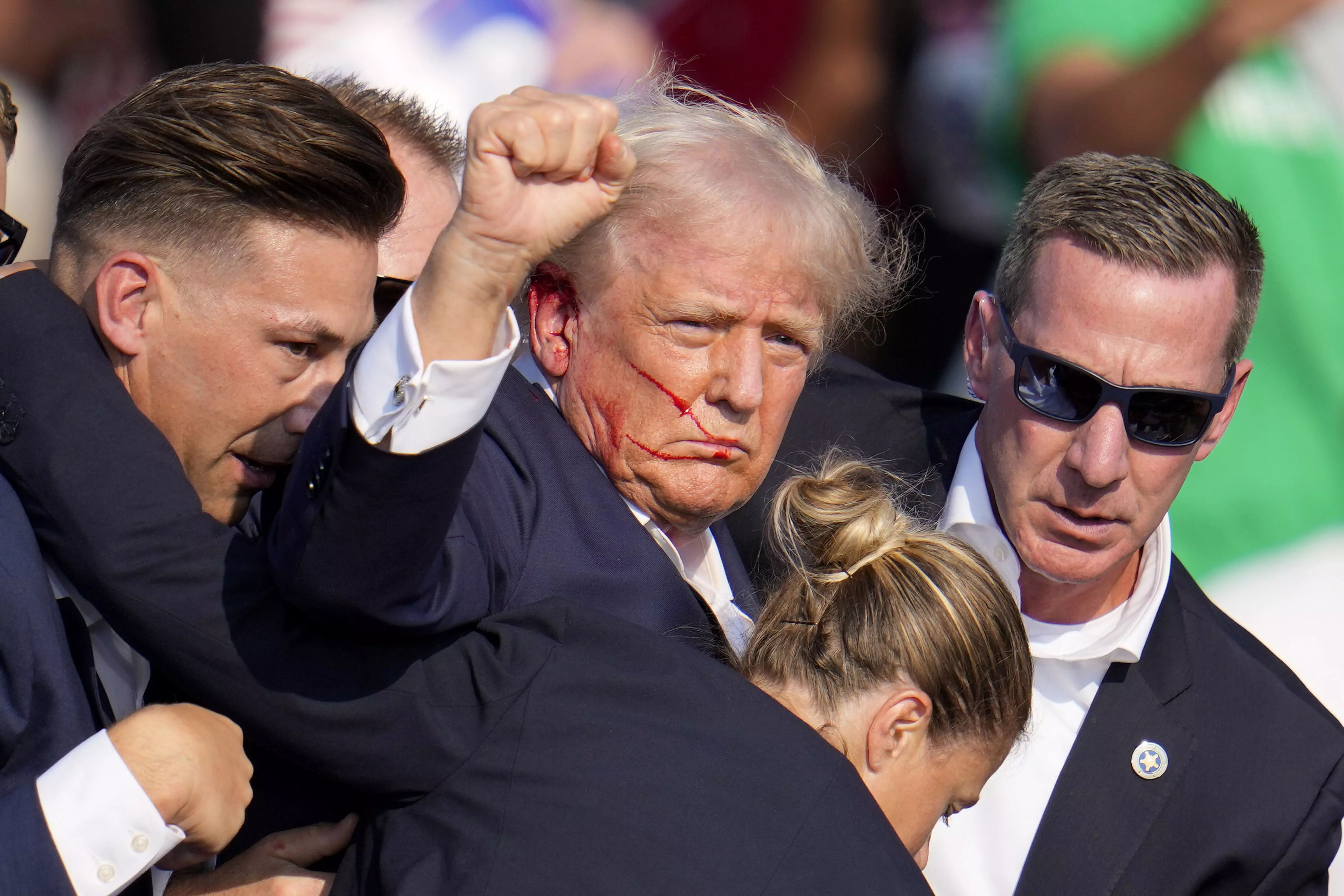Trump arrives in Milwaukee for Republican National Convention one day after attempted assassination Trump arrives in Milwaukee for Republican National Convention one day after attempted assassination