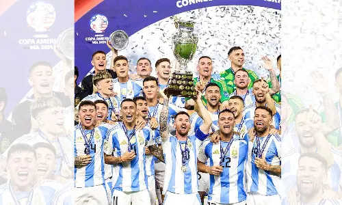 Argentina wins record 16th Copa America title, beats Colombia 1-0 in finals