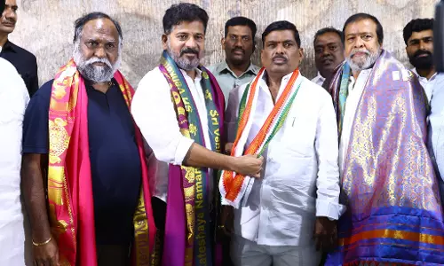 BRS Patancheru MLA Gudem Mahipal Reddy Joins Congress, BRS Loses 10th MLA