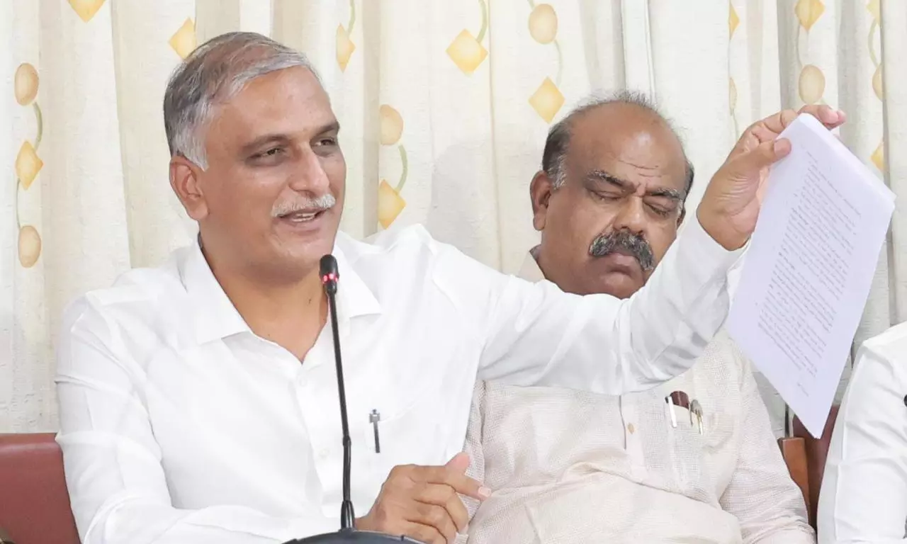 Telangana: Harish Rao Slams Farm Loan Waiver Guidelines As Deceptive