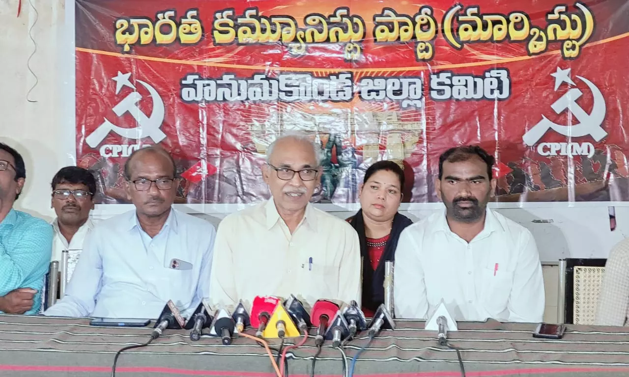 Telangana: CPM’s Raghavulu Demands Extension of Crop Loan Waiver to All Farmers