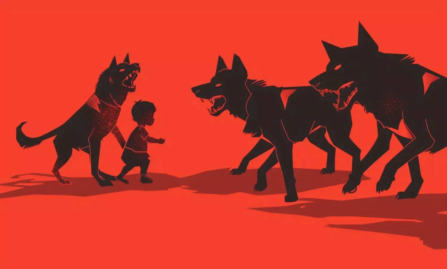 Toddler Mauled To Death By Stray Dogs In Jawahar Nagar Toddler Mauled To Death By Stray Dogs In Jawahar Nagar