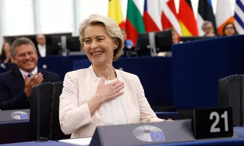 EU Chief von der Leyen Wins Second Term