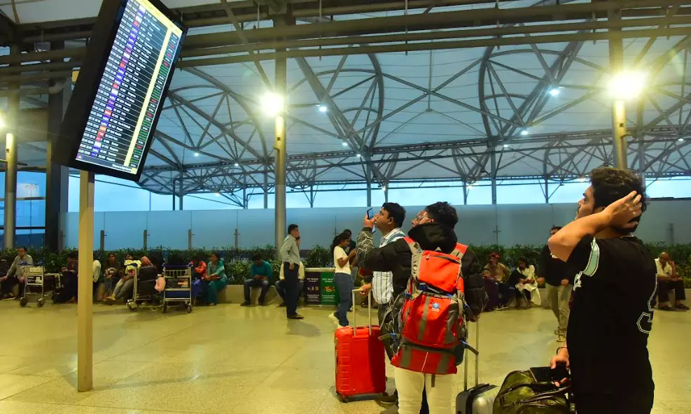 IT Outage: 23 Flights Cancelled at Hyderabad Airport – Full List Inside