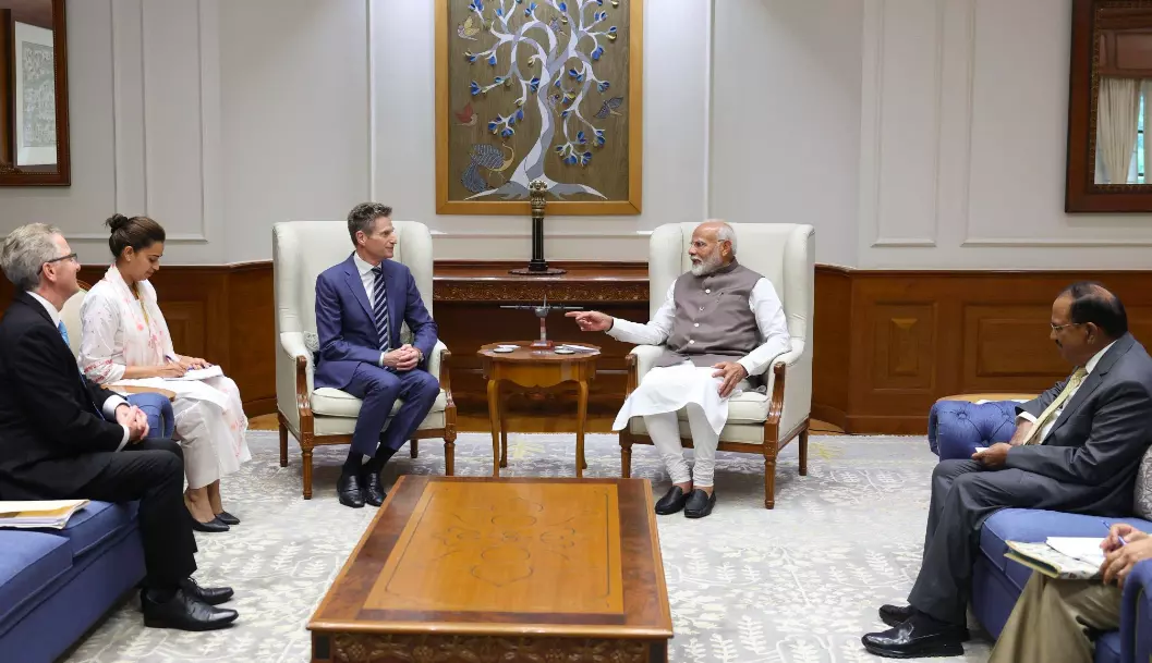 PM Modi meets defence major Lockheed Martins CEO