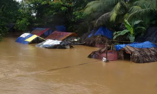 Heavy Rains Claim Fisherman’s Life, 130 Villages Cut Off in Godavari Districts