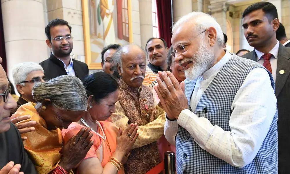 PM Modi Pays Tribute To Noted Organic Farmer Kamala Pujari