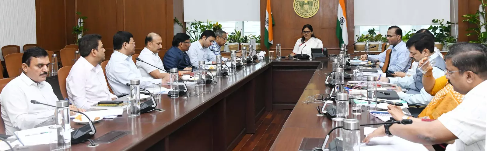 Telangana CS holds meeting with officials in view of budget session from July 23 Telangana CS holds meeting with officials in view of budget session from July 23