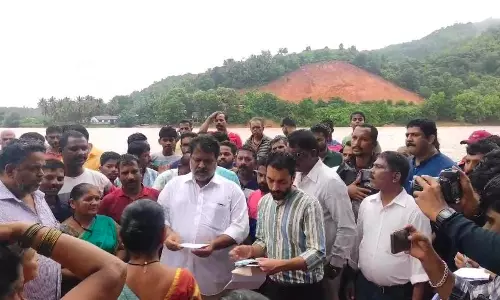 Karnataka: Minister Grants total of ₹14.75 Lakh to 59 Uluvare Landslide Victims