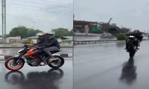 Hyderabad: Youth Dies While Doing Bike Stunts for Reels