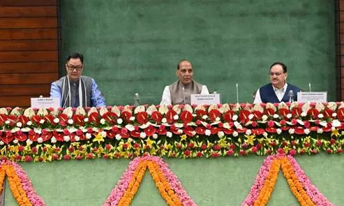 Kiren Rijiju seeks cooperation from all parties for smooth functioning of Parliament