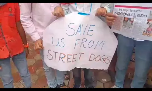 Hyderabad: Children approach police, seek protection from strays
