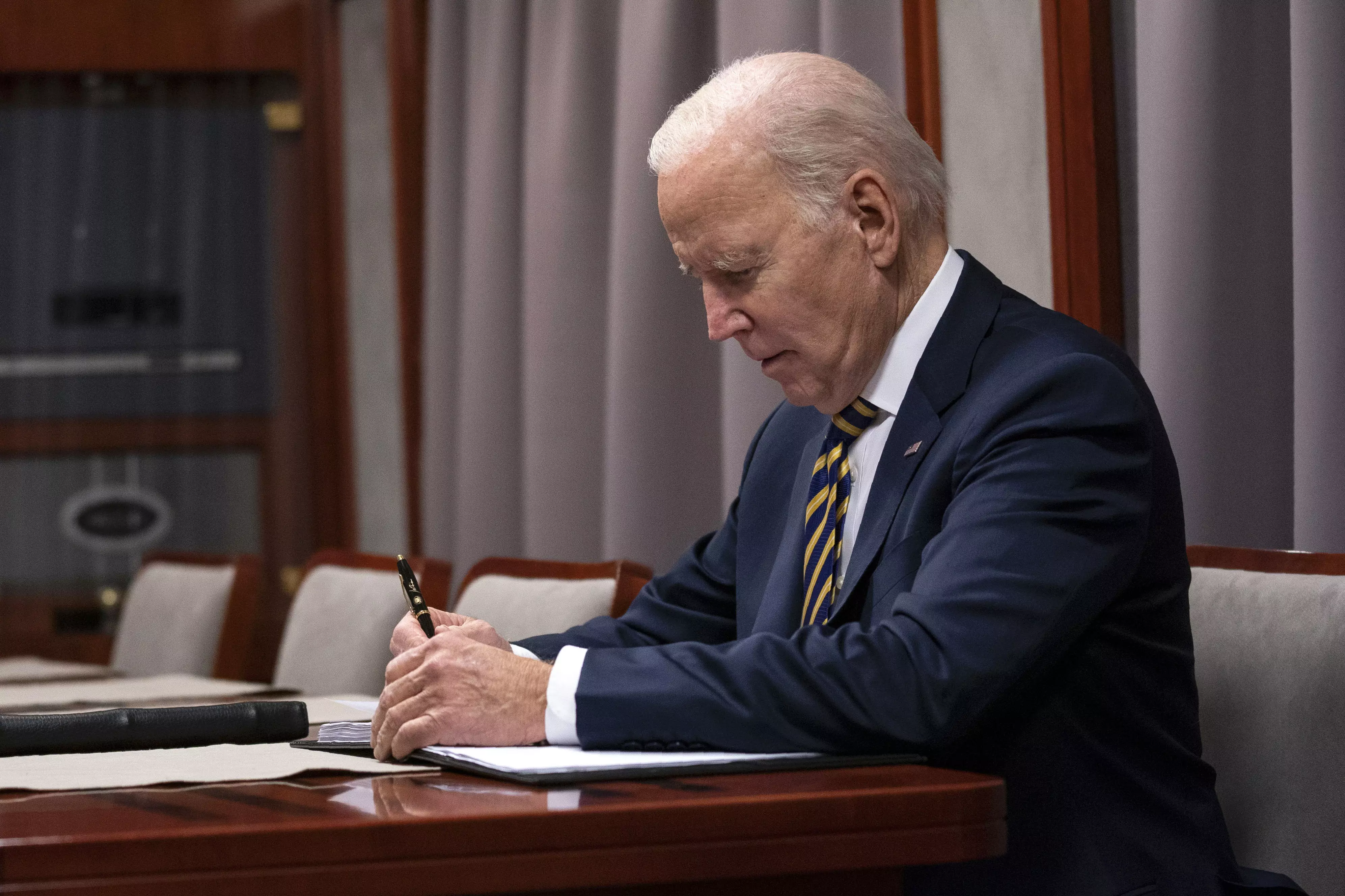 Read the letter that Biden wrote to say he would no longer seek reelection