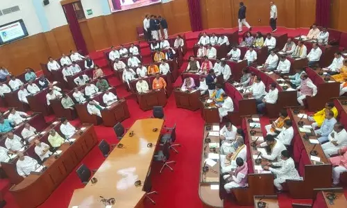 Odisha Assembly Begins on Stormy Note