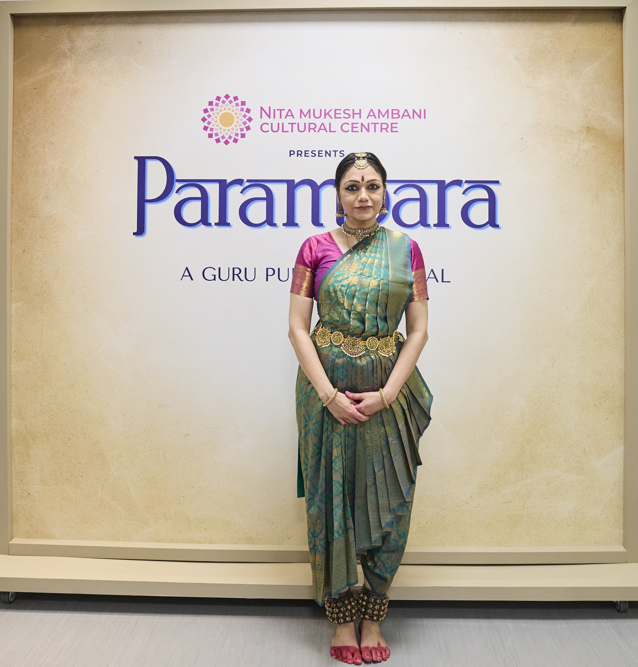Guru Purnima celebrations at the Nita Mukesh Ambani Cultural Centre