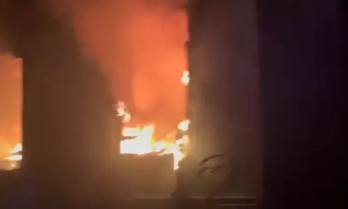 Fire Breaks Out at Palm Oil Factory Near Nellore