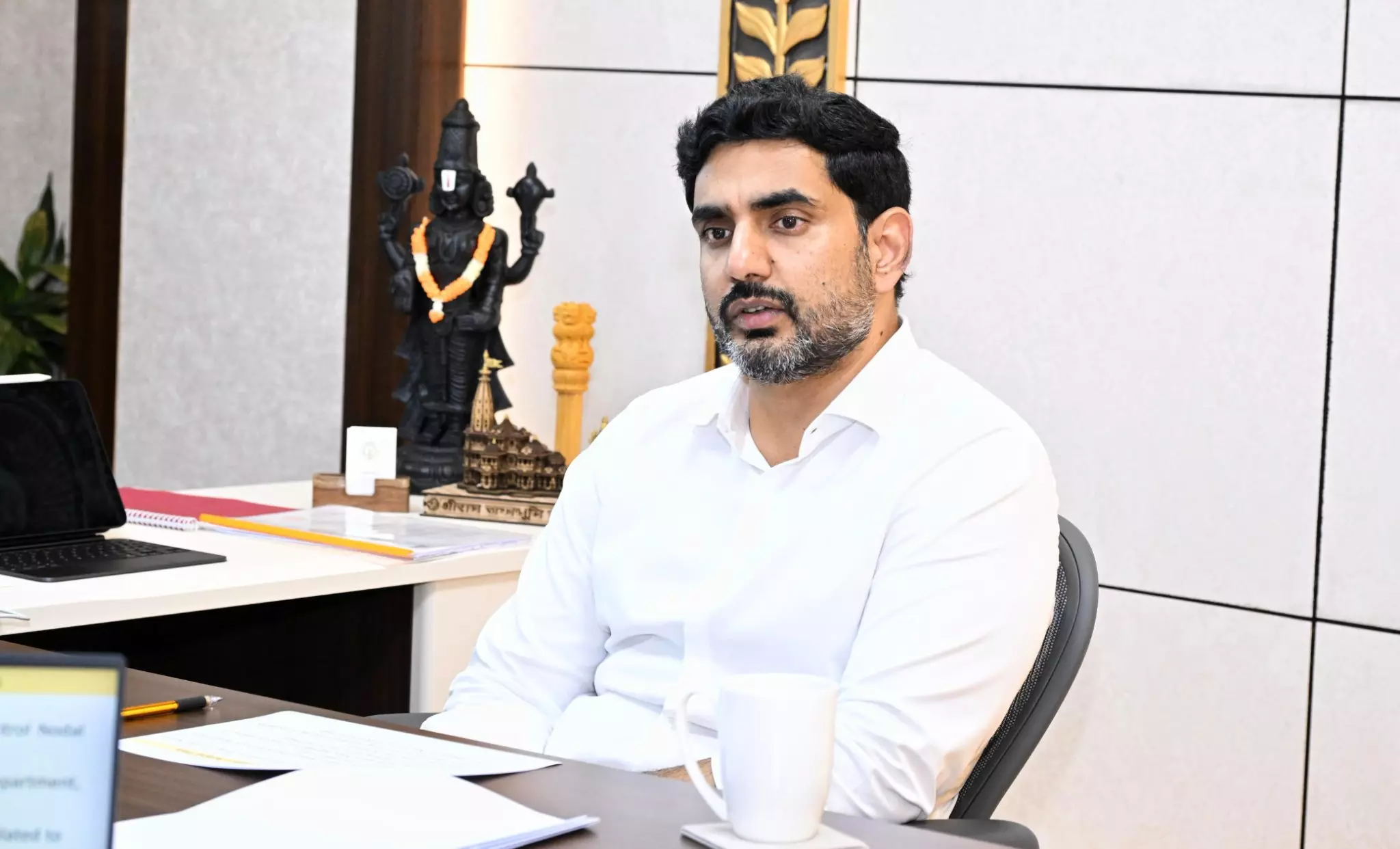 Lokesh promises to implement ‘Thalliki Vandanam’ from next academic year Lokesh promises to implement ‘Thalliki Vandanam’ from next academic year