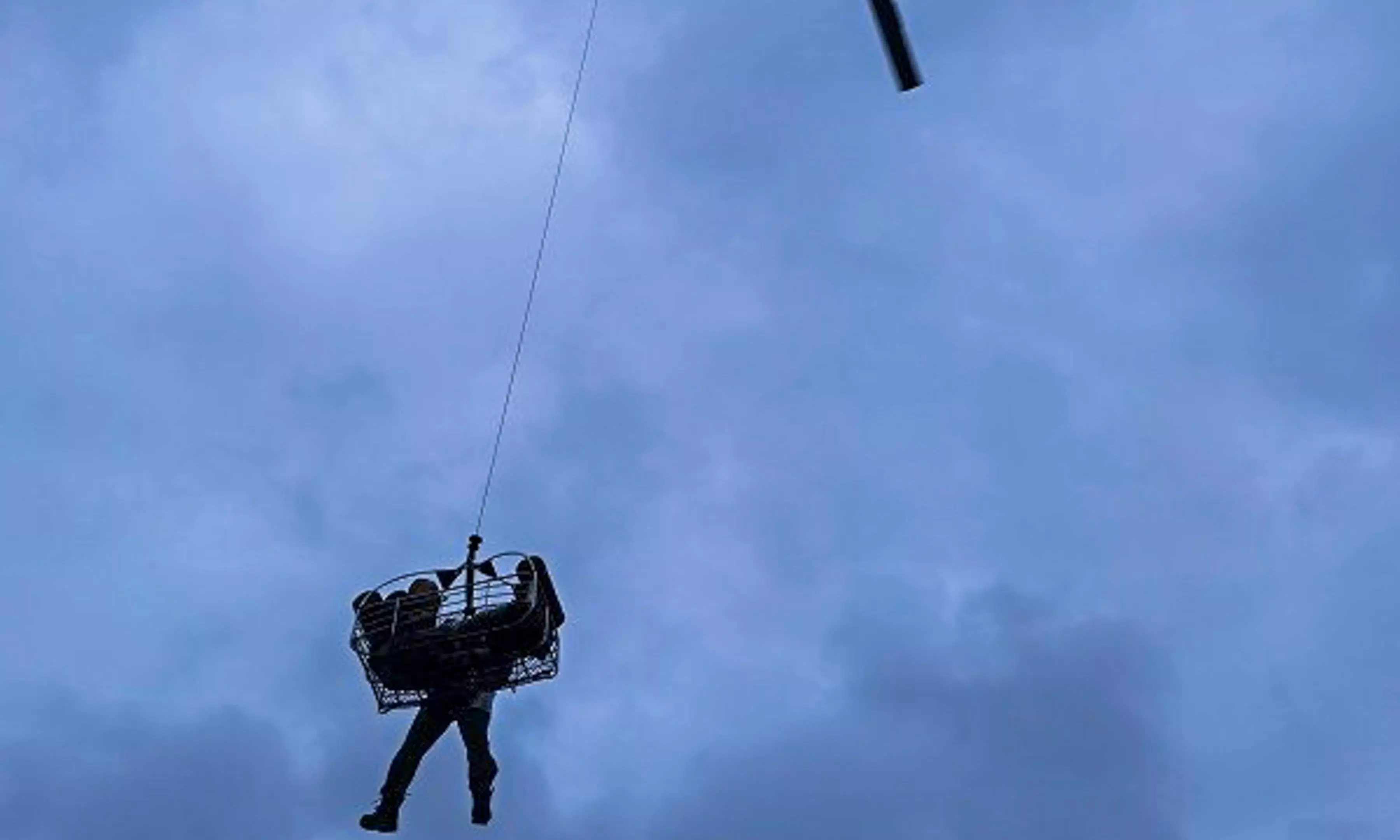 Indian Coast Guard, Navy Rescue Injured Iranian Fisherman From Dhow Indian Coast Guard, Navy Rescue Injured Iranian Fisherman From Dhow