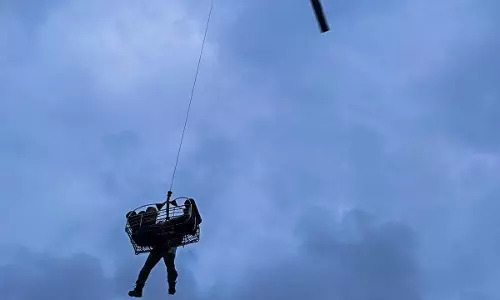 Indian Coast Guard, Navy Rescue Injured Iranian Fisherman From Dhow