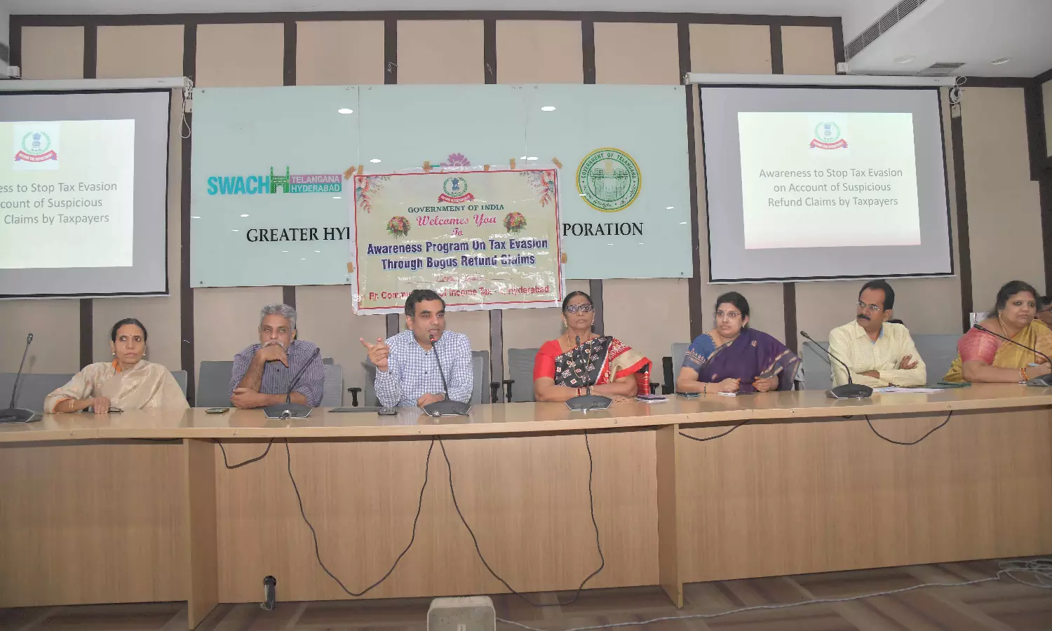 Telangana: IT wing chief tells taxpayers not to make false claims