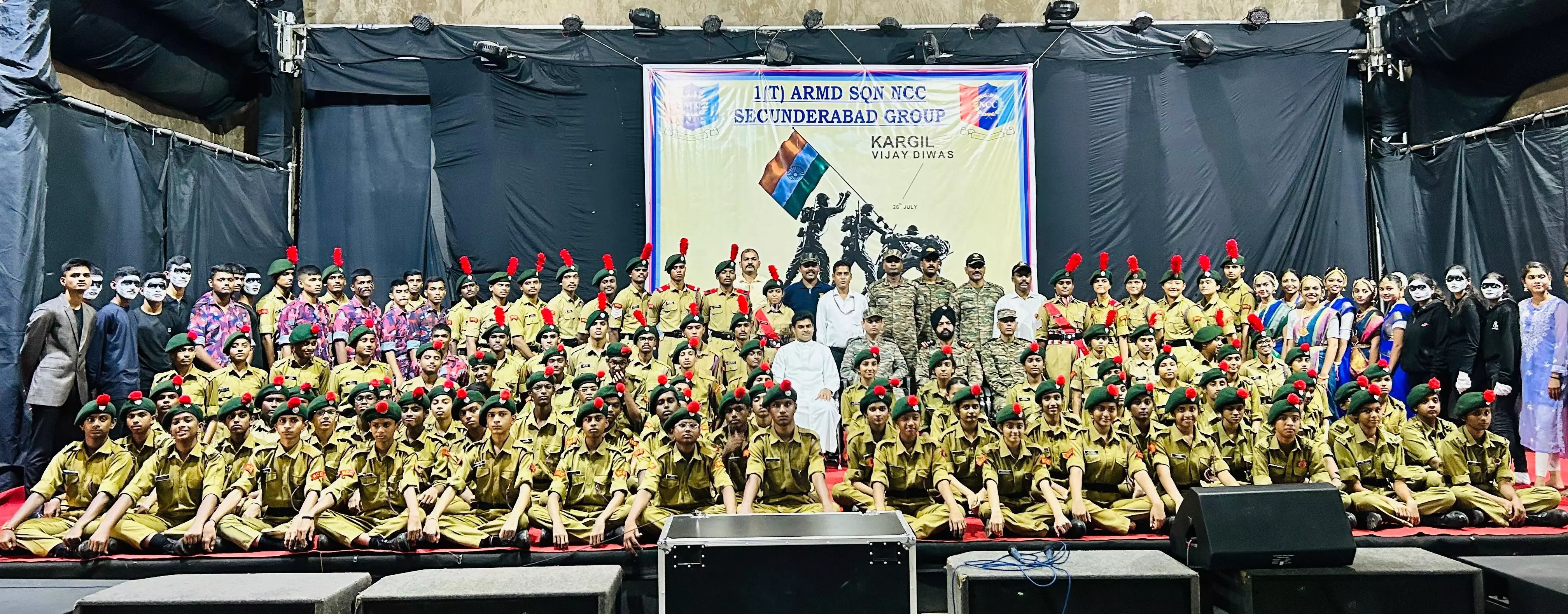 1T Armd Sqn NCC, Secunderabad Honors Kargil Vijay Diwas Heroes 1T Armd Sqn NCC, Secunderabad Honors Kargil Vijay Diwas Heroes