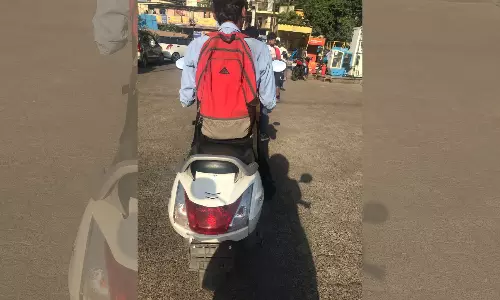 Nandyal: Crackdown on Bikes Without Number Plates, 52 Fined