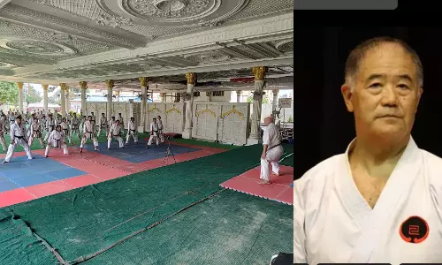 500 martial arts students attend Gasshuku training camp in Hyderabad