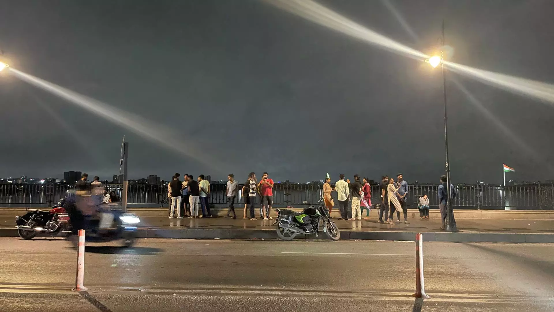 Hyderabad: Tank Bund Celebrations Persist Despite GHMC Ban Hyderabad: Tank Bund Celebrations Persist Despite GHMC Ban