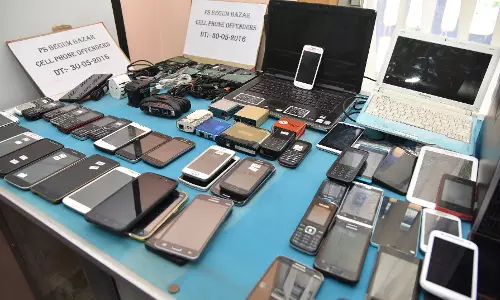 Rajanna Sircilla Police Achieve Top Recovery Rate for Lost Mobile Phones