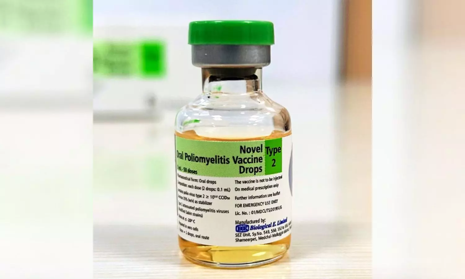 Biological E receives WHOs Pre-qualification for their Novel Oral Polio Vaccine Biological E receives WHOs Pre-qualification for their Novel Oral Polio Vaccine