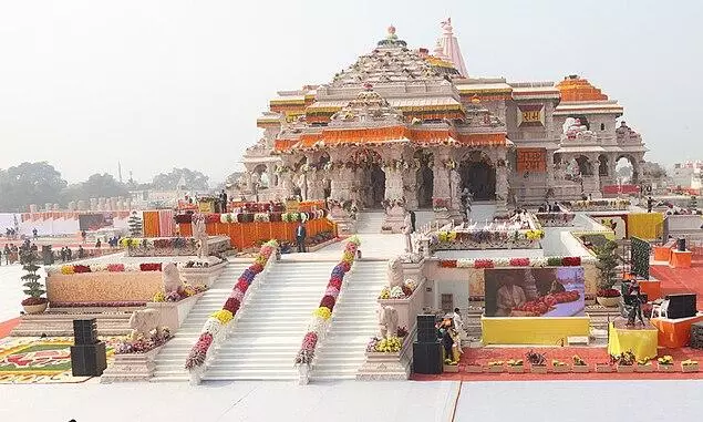 Ayodhya Gears Up for Grand Ram Navami with Tight Security, ORS for Devotees Ayodhya Gears Up for Grand Ram Navami with Tight Security, ORS for Devotees