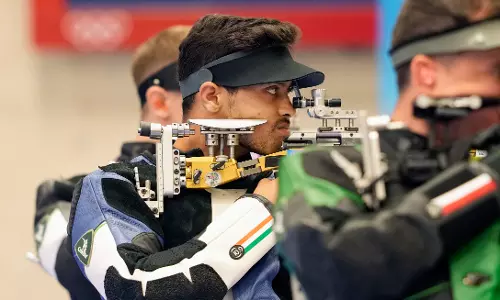 Paris Olympics: Indian shooter Swapnil Kusale wins bronze medal in mens 50m rifle 3 positions Paris Olympics: Indian shooter Swapnil Kusale wins bronze medal in mens 50m rifle 3 positions