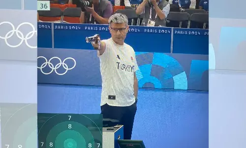 Olympics: Turkish shooter walks out with no-gear to win Silver; Netizens call him Hitman