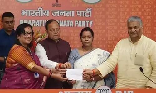 A day after quitting BJD, ex-Rajya Sabha member Mamata Mohanta joins BJP