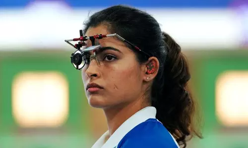 Manu Bhaker qualifies for 25m sports pistol in second position at Olympics