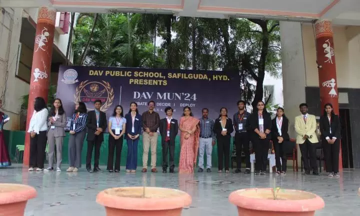DAV Public School Launches Model United Nations Conference