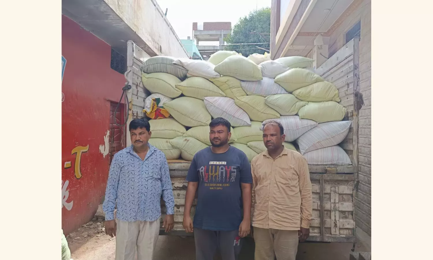 Three held in Hyderabad for selling PDS rice illegally Three held in Hyderabad for selling PDS rice illegally