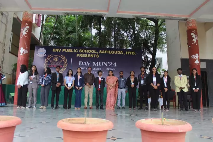 DAV Public School Launches Model United Nations Conference DAV Public School Launches Model United Nations Conference