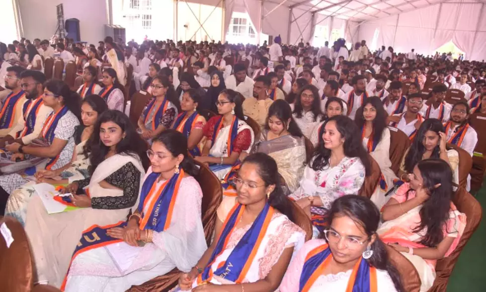 Telangana: CYIENT Founder Shares Success Mantras at SR University Convocation Telangana: CYIENT Founder Shares Success Mantras at SR University Convocation