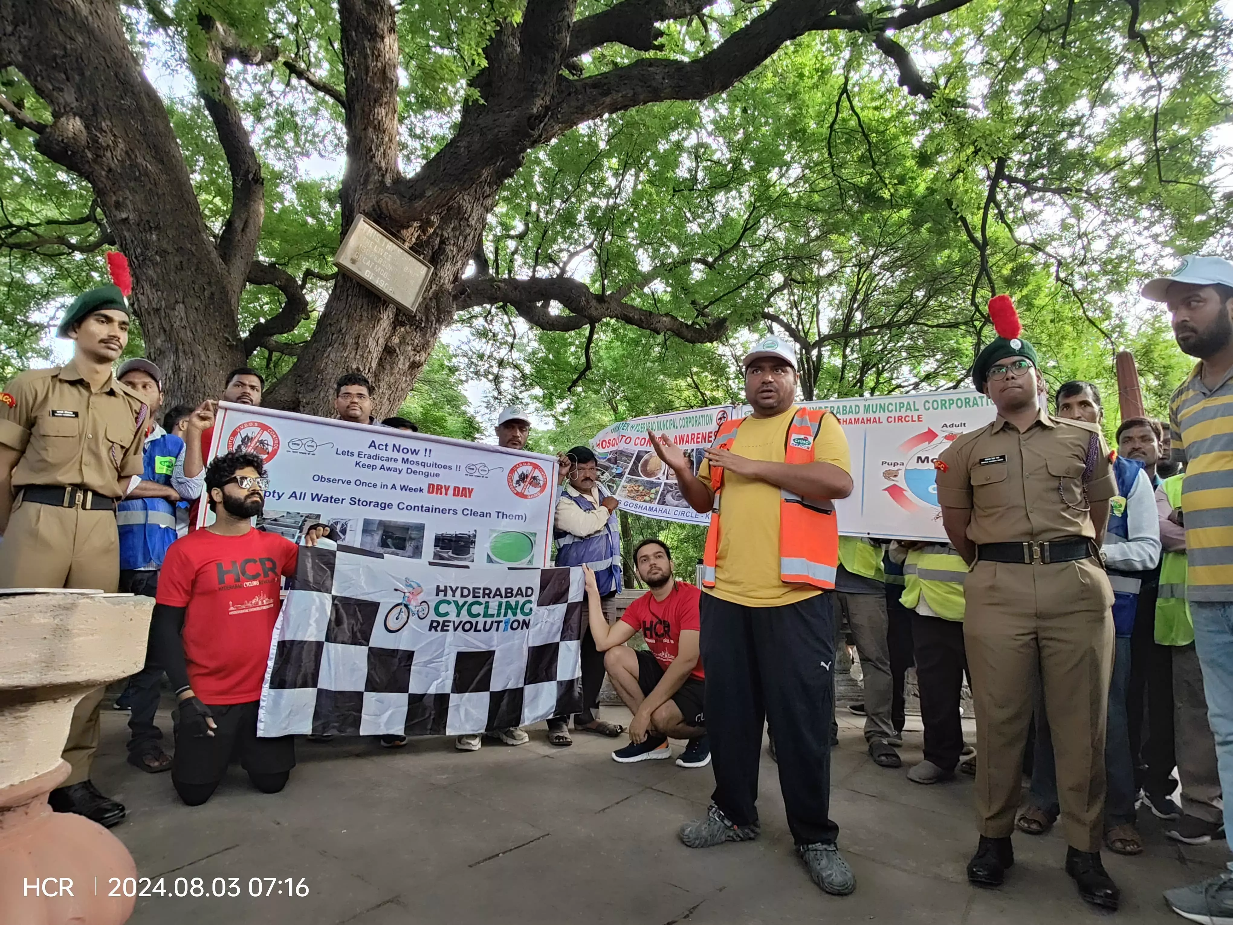Hyderabad Cycling Revolution Hosts Heritage Ride by Musi River Hyderabad Cycling Revolution Hosts Heritage Ride by Musi River