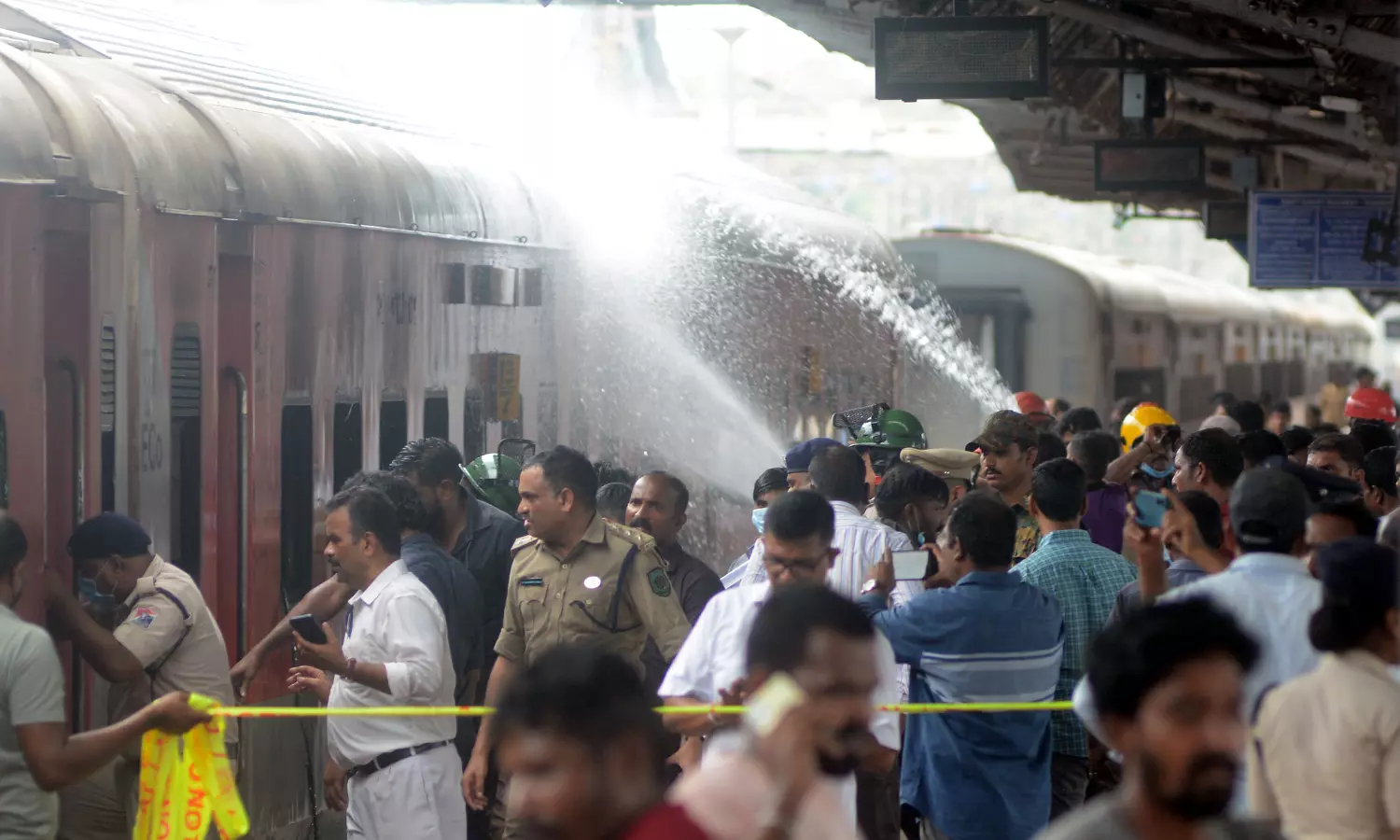 High-level committee investigates Korba train fire accident