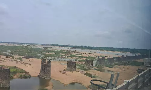 Flows in Godavari yet to catch up with those in Krishna