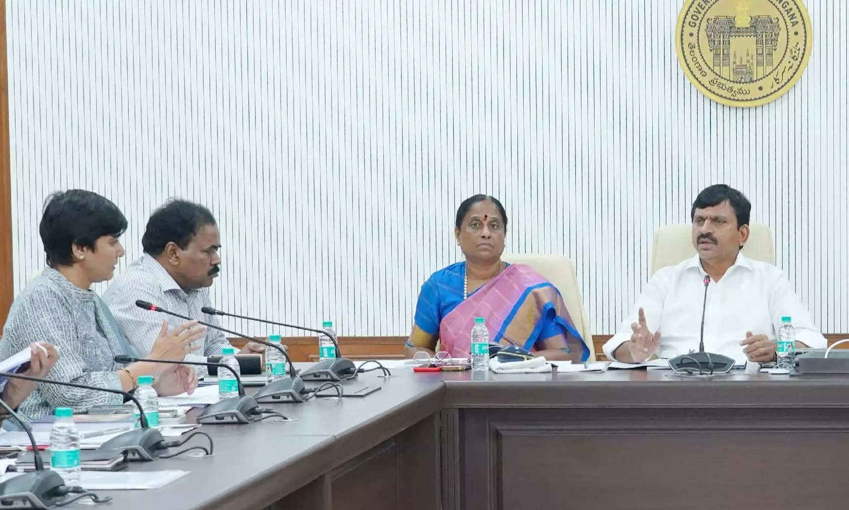 Minister Ponguleti Reviews Warangal Development Projects, Sets Deadlines Minister Ponguleti Reviews Warangal Development Projects, Sets Deadlines