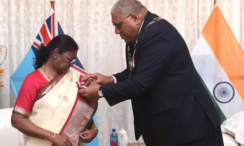 India ready to partner with Fiji, says President Murmu