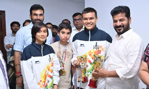 Pratibha from Telangana wins 5 Gold, 1 Silver Medals in Chess Boxing Championship
