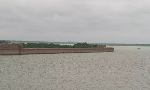 Telangana: Water Being Lifted from Yellampalli to Manair Dams Telangana: Water Being Lifted from Yellampalli to Manair Dams