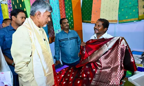 CM Chandrababu Naidu’s Call To Wear Handloom Clothes for a Day Every Month