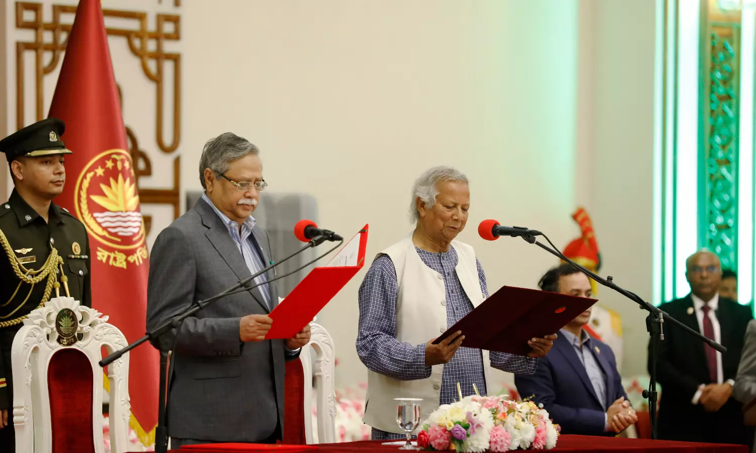 Yunus Sworn In as Head of Bangladeshs Interim Government Amid Political Upheaval